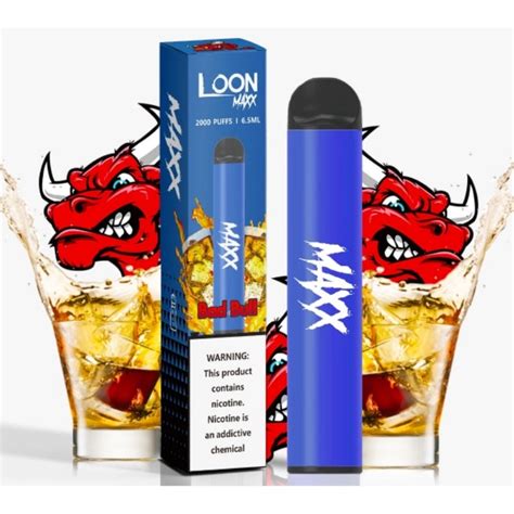 0 (60MG) Nicotine by Volume. . Loon maxx vape